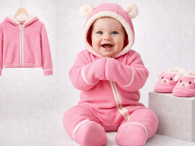 AI virtual try-on result showing kids fashion cute outfit - Tryonr
